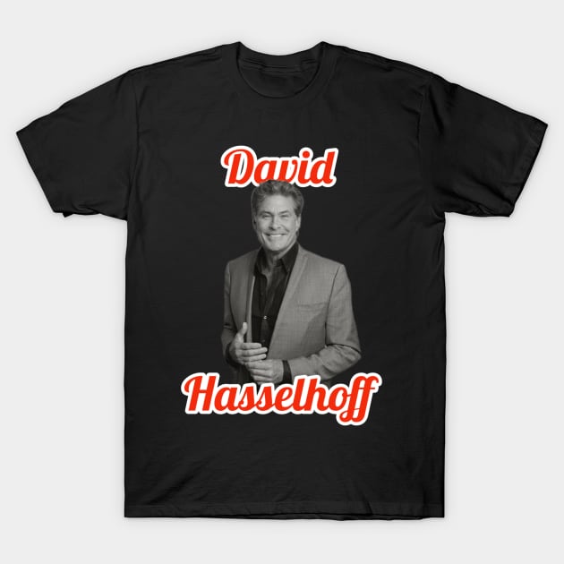 David Hasselhoff T-Shirt by chelinbroga